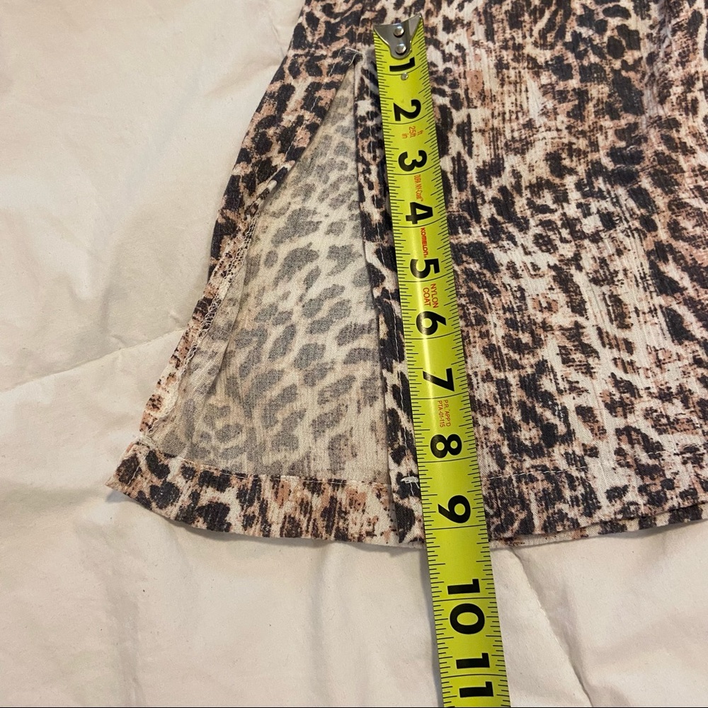 Rewash Cheetah Print Palazzo Pants - Picture 2 of 9